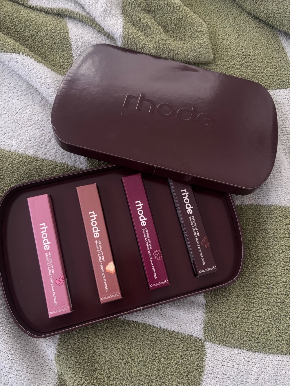 RHODE Scented Peptide Lip Tint Set